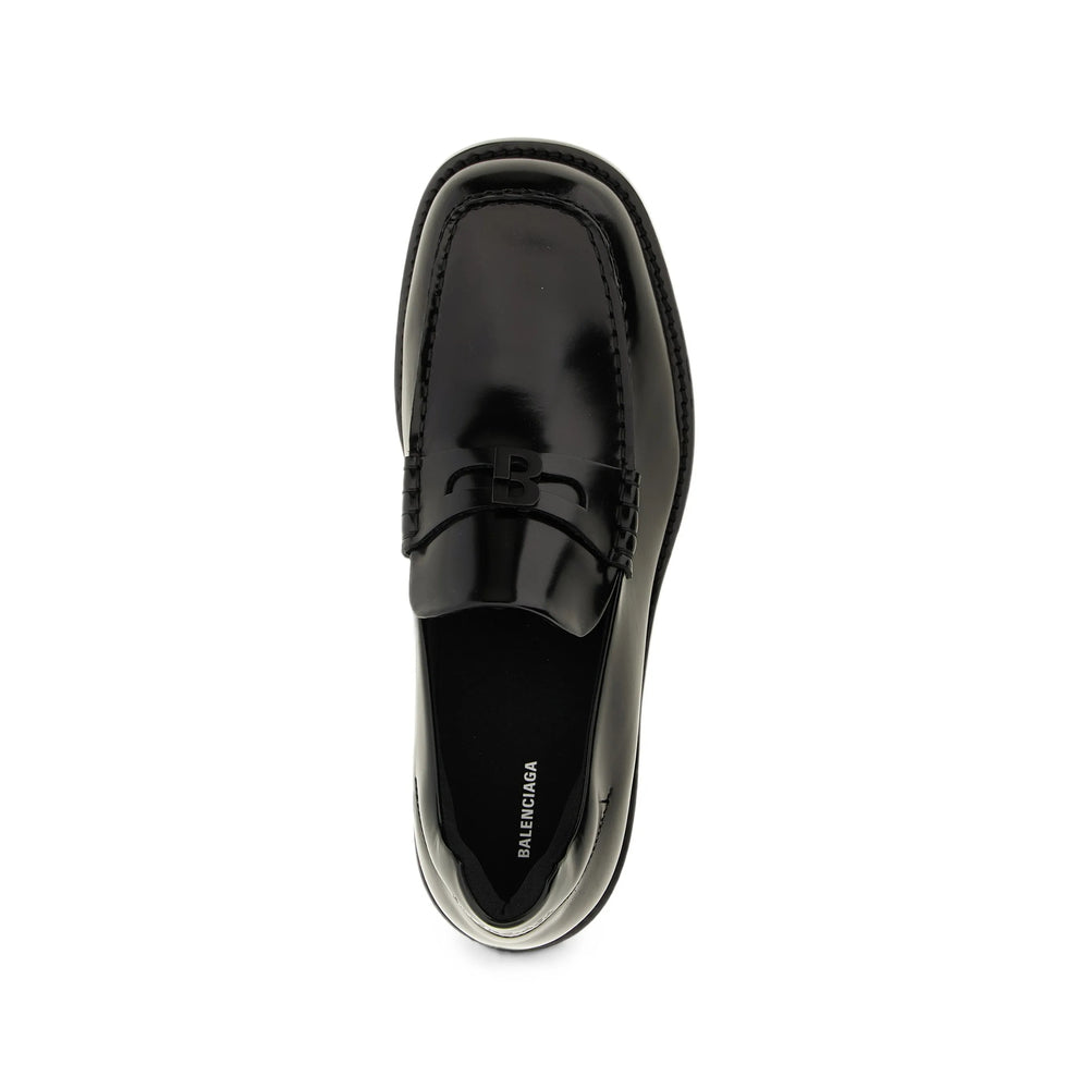 Balenciaga Black Loafers Men