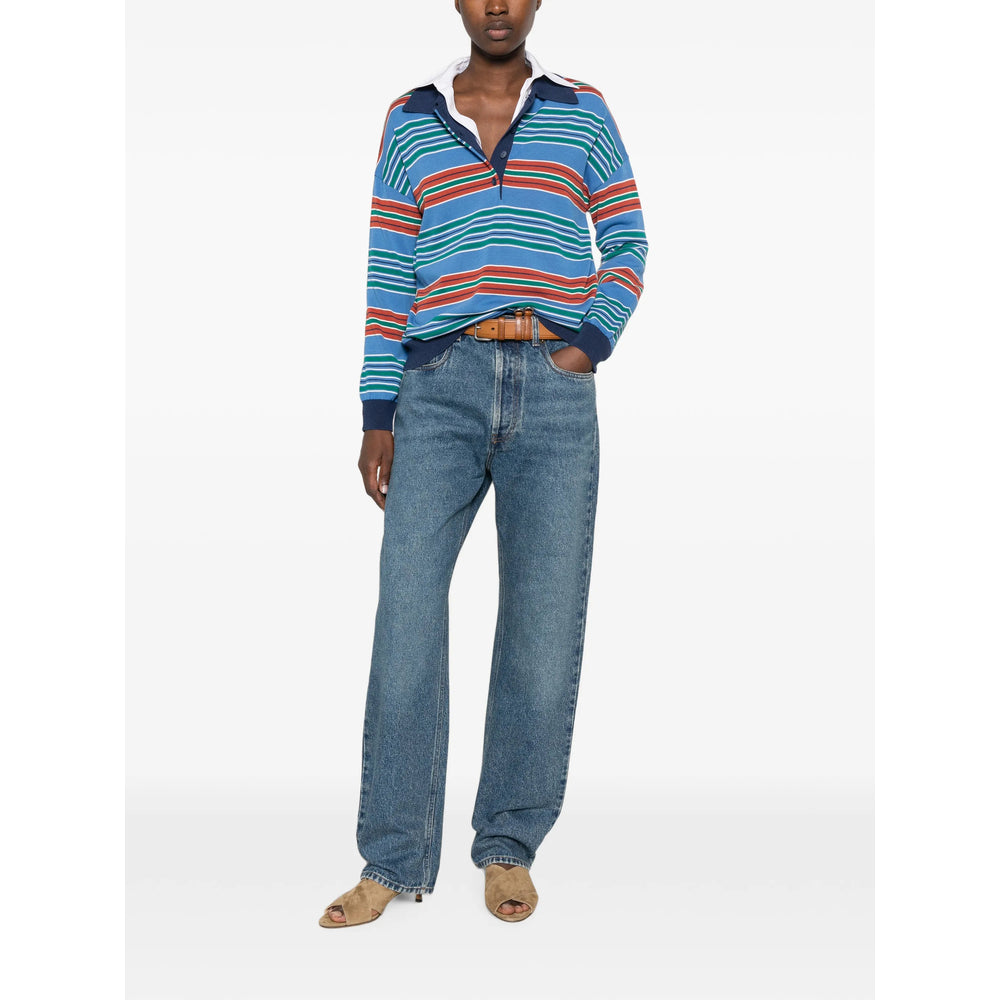 Miu Miu Blue Denim - Flared Jeans Women