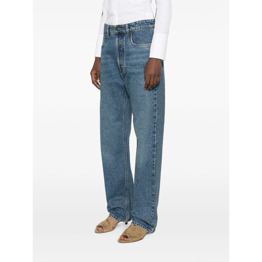 Miu Miu Blue Denim - Flared Jeans Women