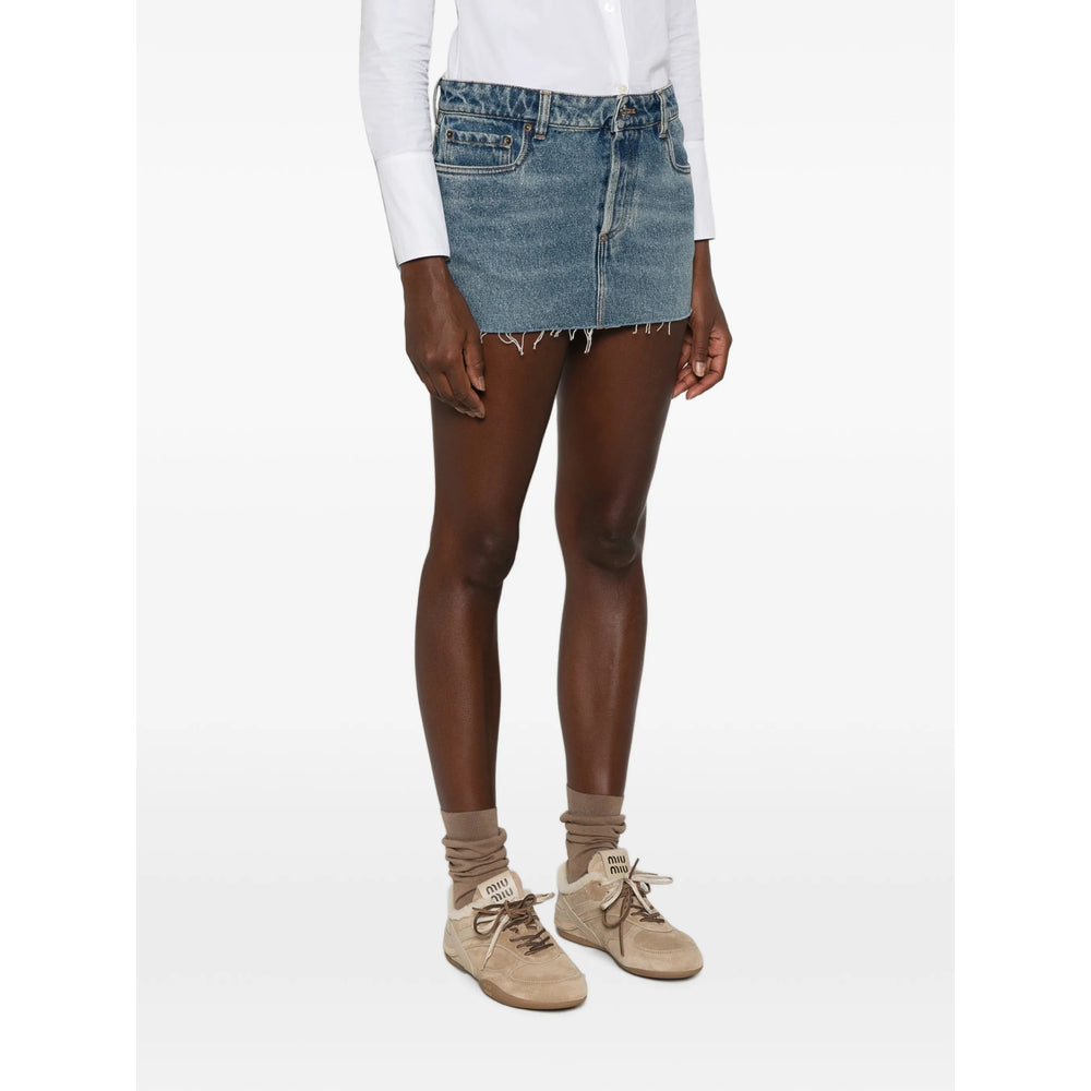 Miu Miu Blue Skirts - Straight Skirts Women