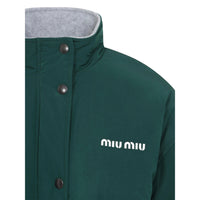 Miu Miu Green Jackets - Oversized Jackets Women