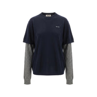 Miu Miu Blue Knitwear - Jumpers Women