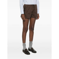 Miu Miu Brown Shorts - Mini Shorts Women