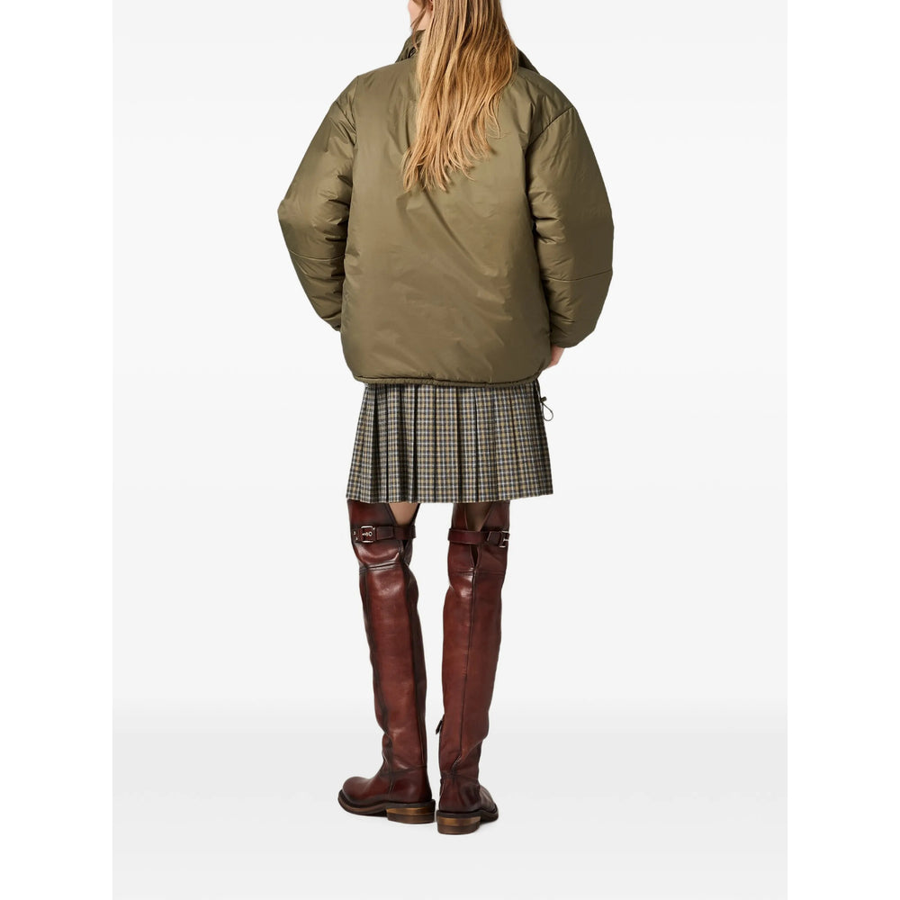 Miu Miu Green Jackets - Puffer Jackets Women