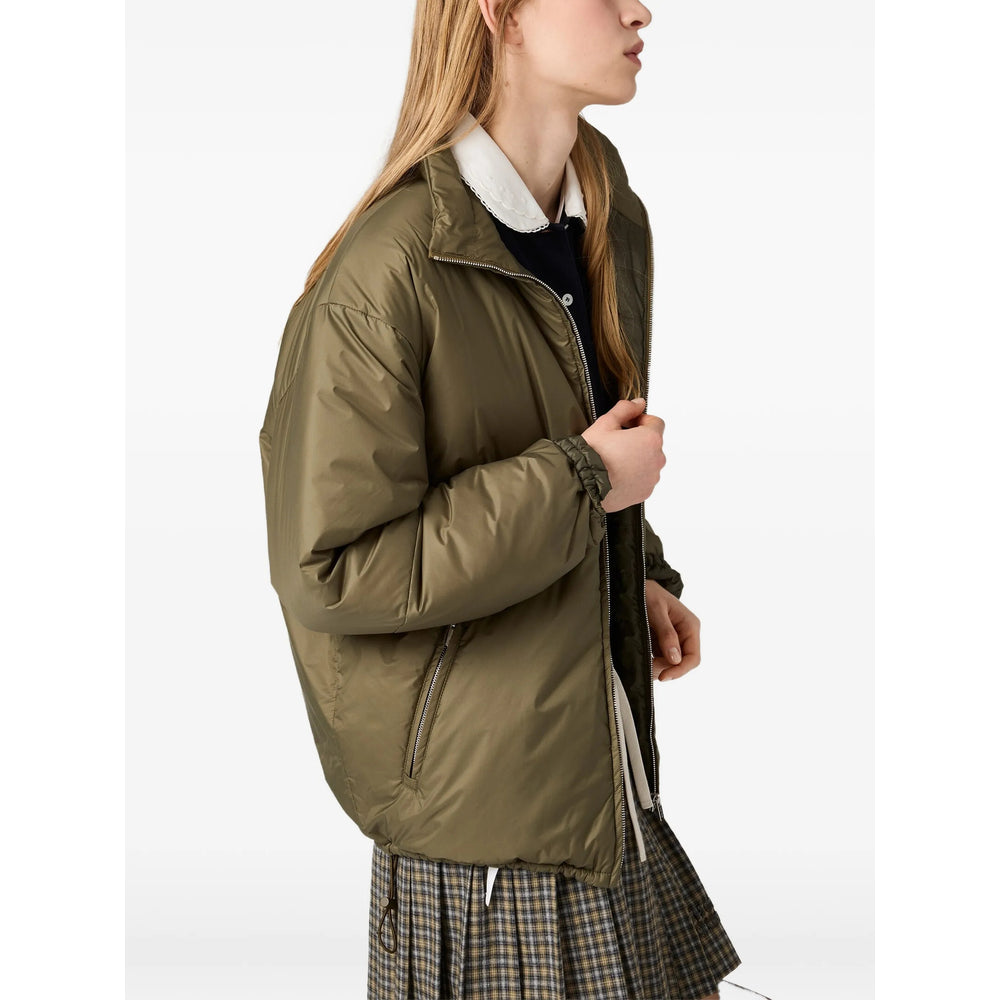 Miu Miu Green Jackets - Puffer Jackets Women