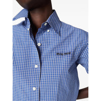 Miu Miu Blue Tops - Shirts Women