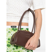Miu Miu Brown Tote Bags Women
