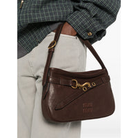 Miu Miu Brown Shoulder Bags Women