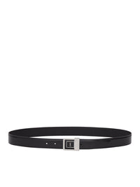 Saint Laurent Men La 66 Smooth Leather Belt