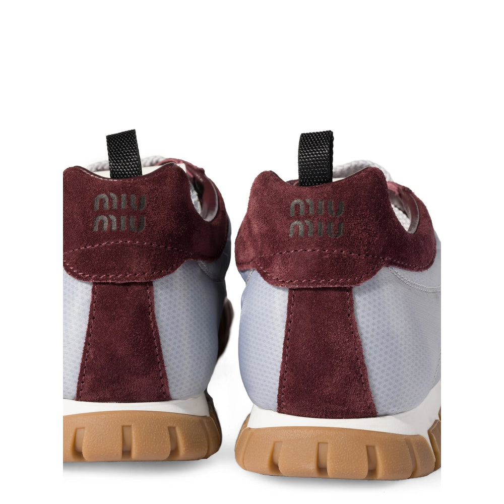 Miu Miu Silver Trainers Women