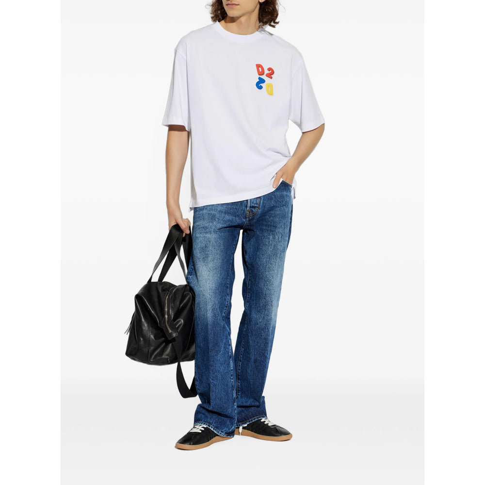 Dsquared2 White T-Shirts & Vests - T-Shirts Men
