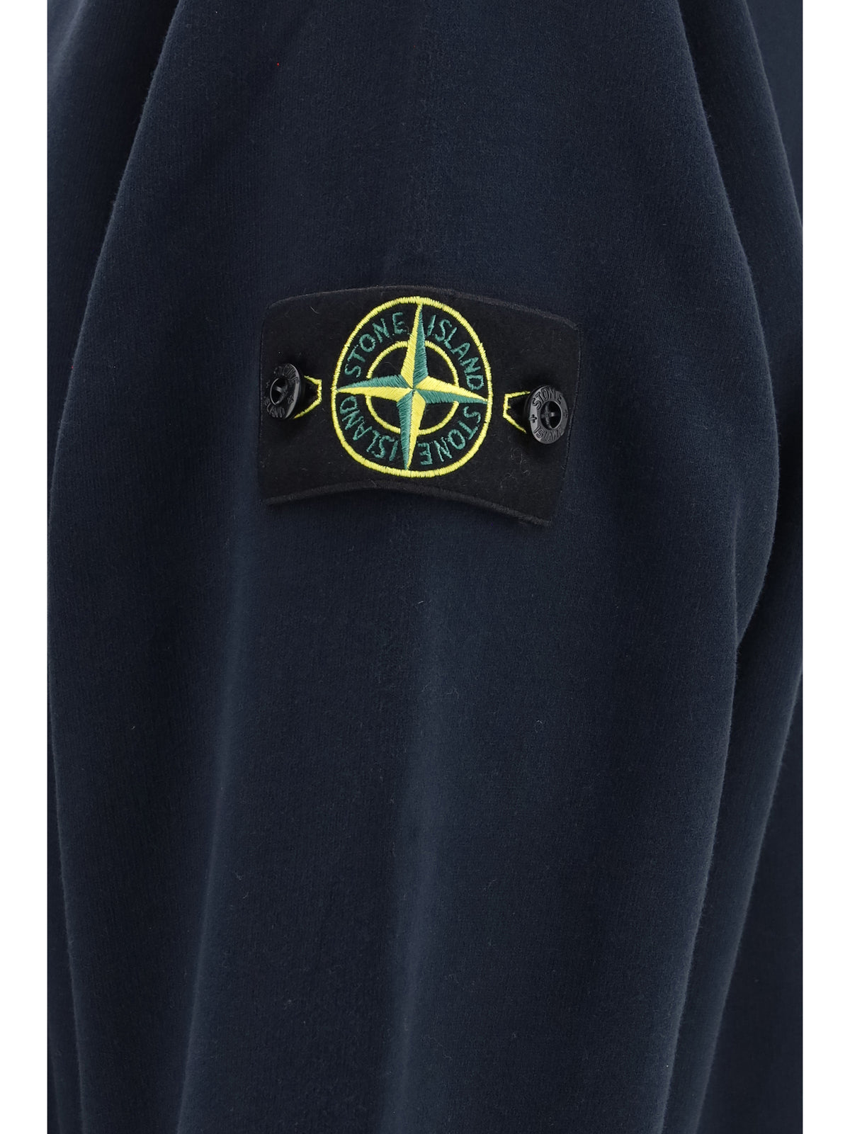 Stone Island Men Hooded Sweatshirt With Front Pocket