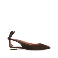 Aquazzura Brown Ballet Flats Women