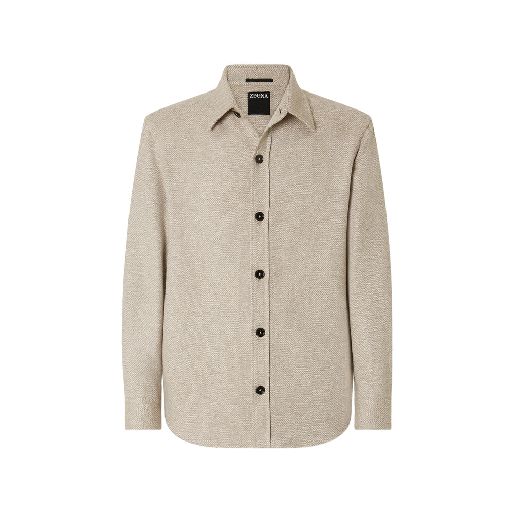 Zegna Neutrals Shirts Men