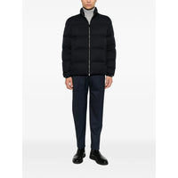 Zegna Black Jackets - Padded & Down Jackets Men