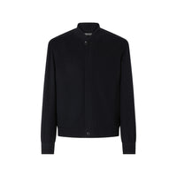 Zegna Blue Jackets - Bomber Jackets Men