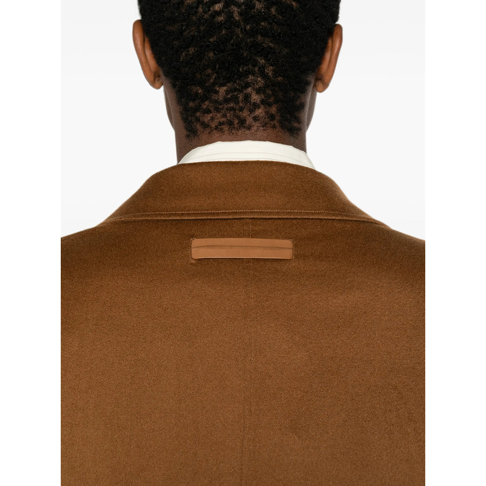 Zegna Brown Shirts Men