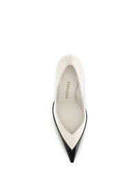 Ferragamo Women Two Tone Pumps