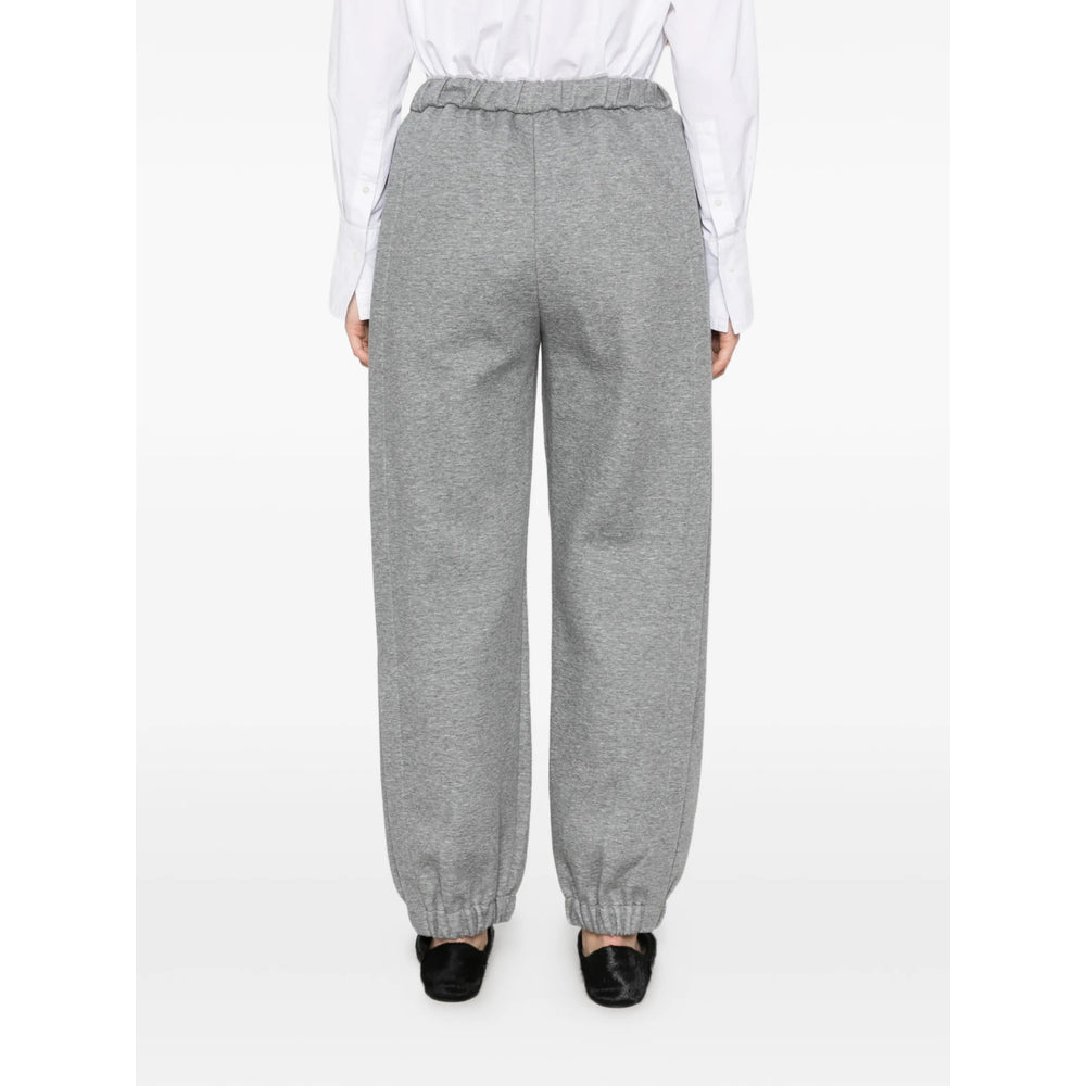Carven Grey Trousers - Track Pants Women