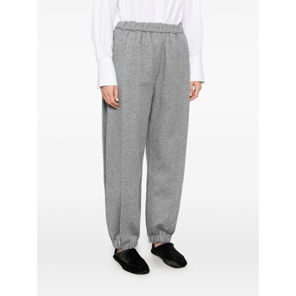 Carven Grey Trousers - Track Pants Women