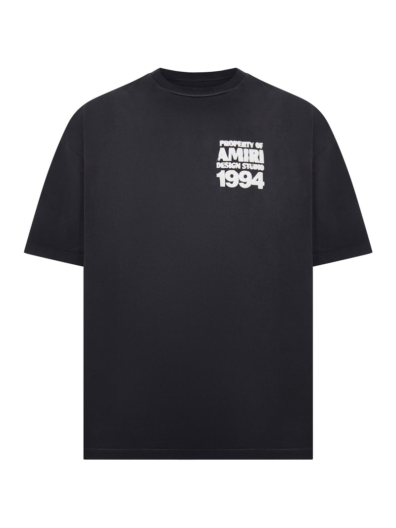 Amiri Men Cotton T-Shirt With Amiri 1994 Print