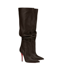 Christian Louboutin Women Zependris 100 Mm Deerskin Boots