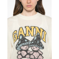 Ganni Ganni Neutrals Knitwear - Jumpers Women
