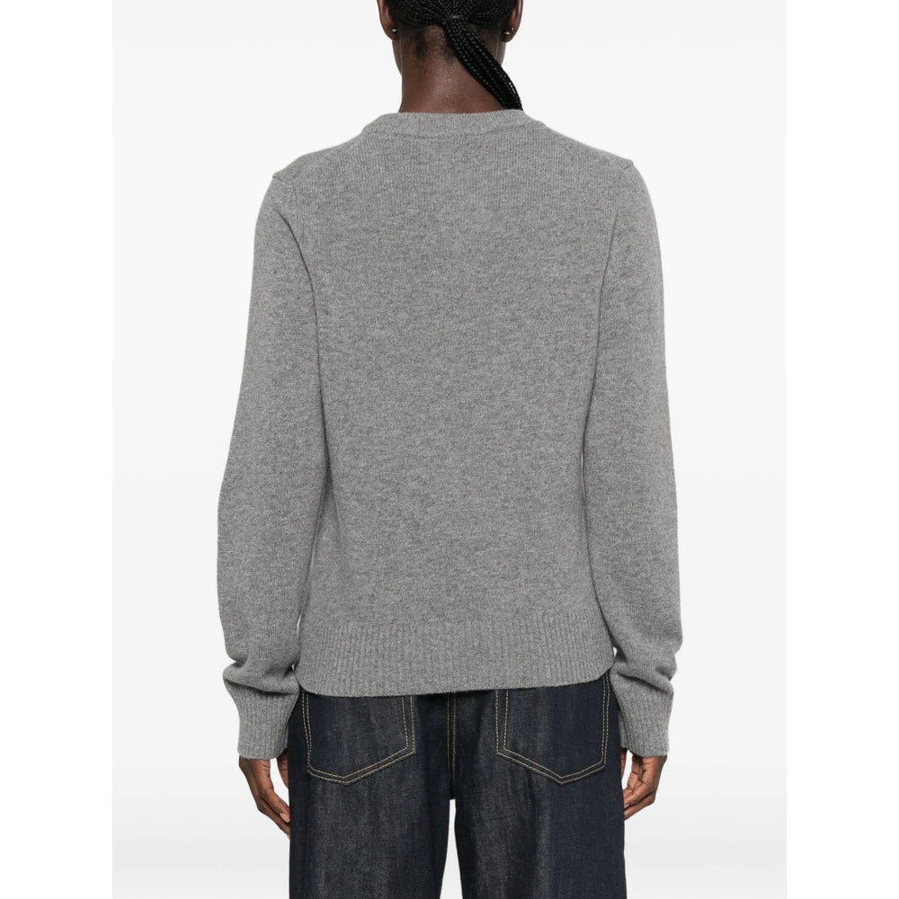 Ganni Ganni Grey Knitwear - Jumpers Women