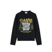 Ganni Ganni Black Knitwear - Jumpers Women
