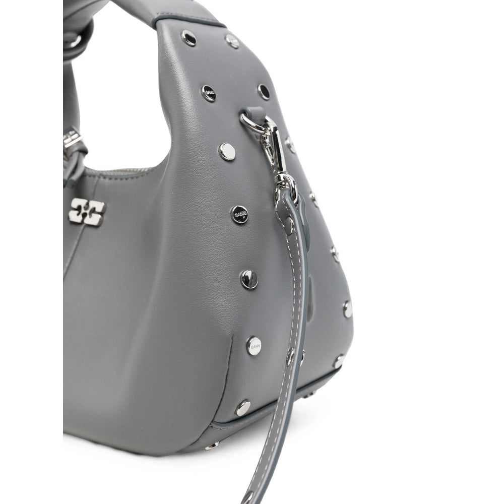 Ganni Ganni Grey Tote Bags Women