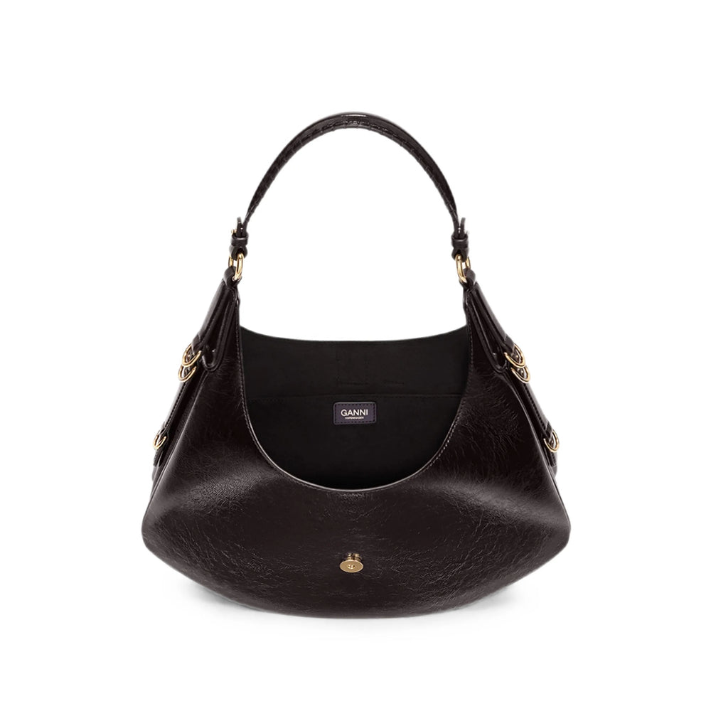 Ganni Ganni Brown Shoulder Bags Women