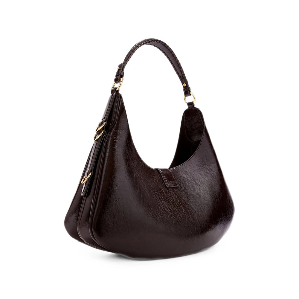 Ganni Ganni Brown Shoulder Bags Women