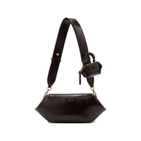 Ganni Ganni Brown Shoulder Bags Women