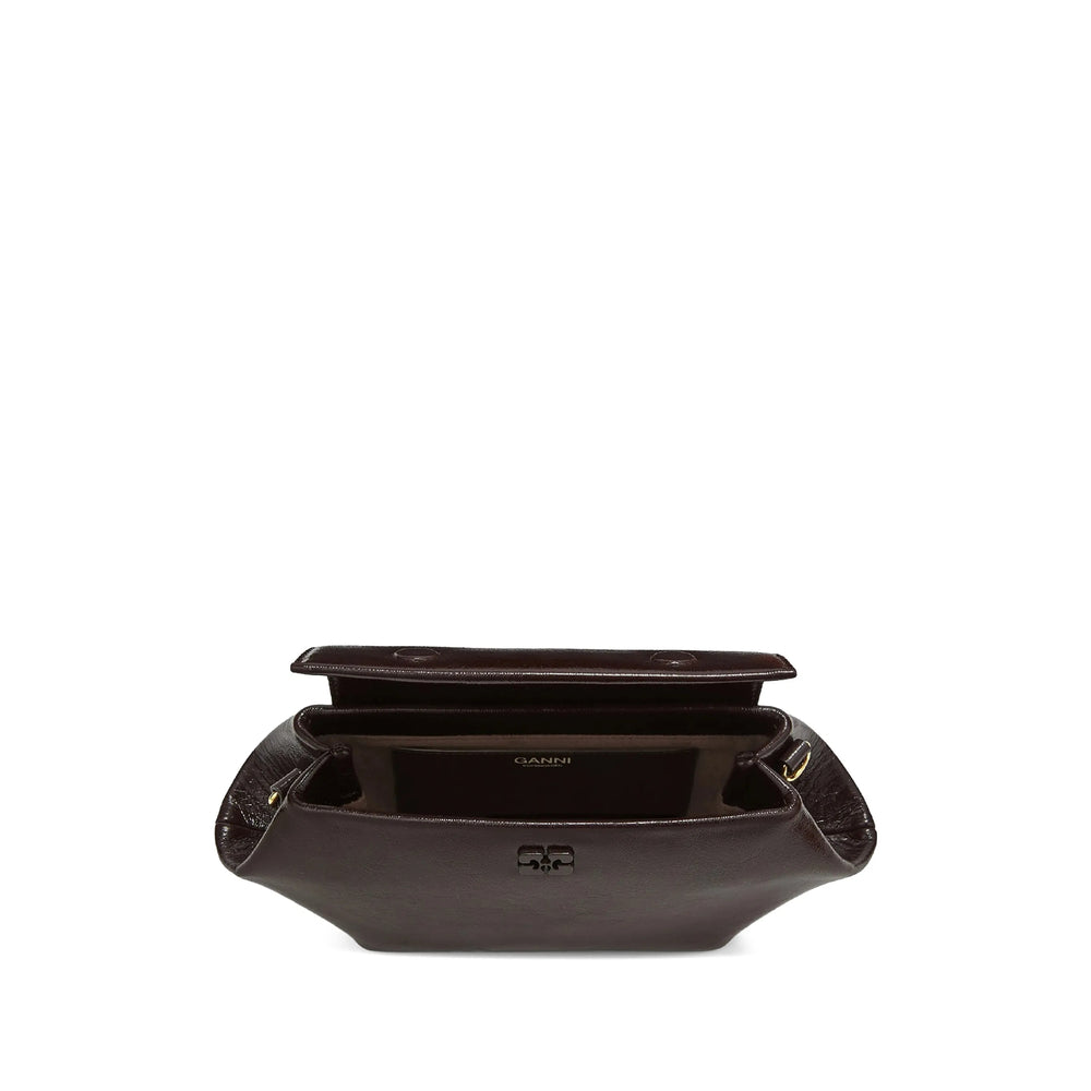 Ganni Ganni Brown Shoulder Bags Women