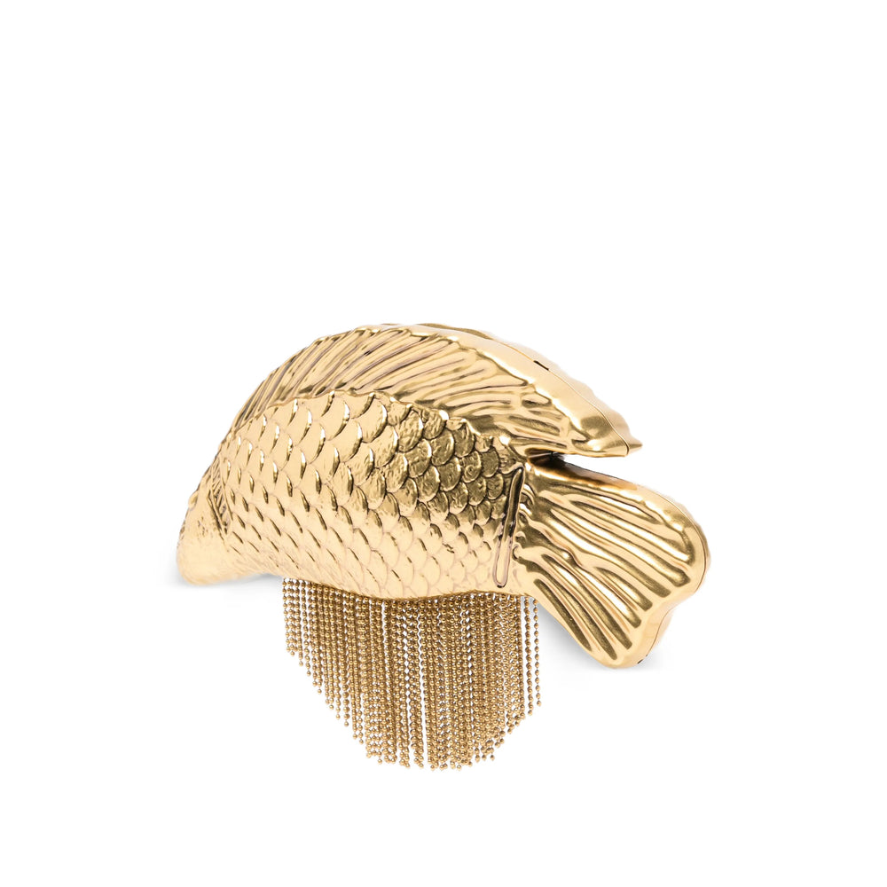 Cult Gaia Cult Gaia Gold Clutch Bags Women
