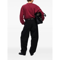 Willy Chavarria Black Denim - Wide-Leg Jeans Men