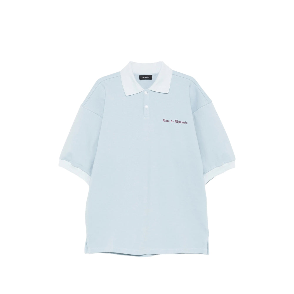 Willy Chavarria Blue Polo Shirts Men