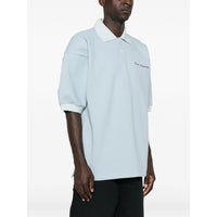 Willy Chavarria Blue Polo Shirts Men