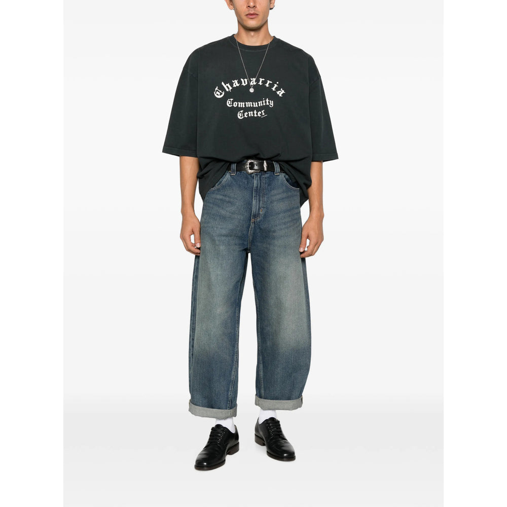 Willy Chavarria Black T-Shirts & Vests - T-Shirts Men