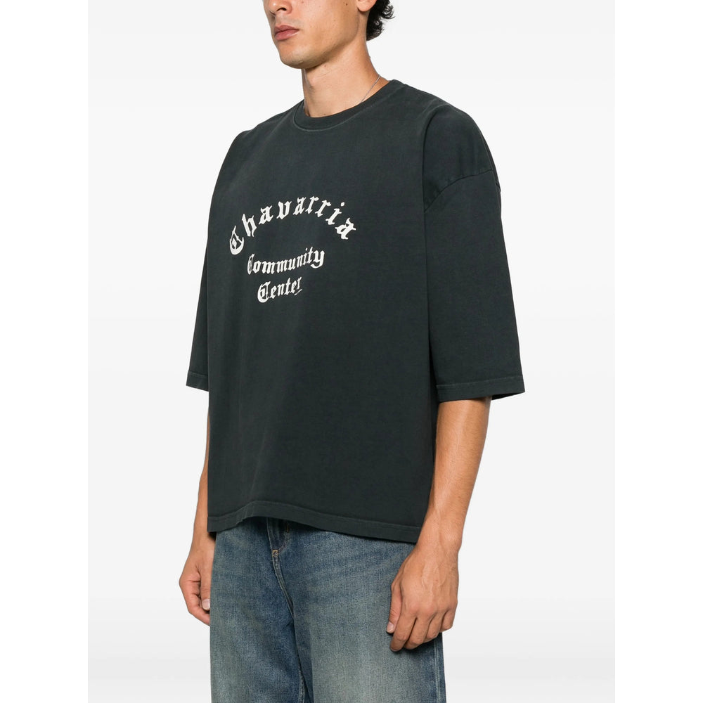 Willy Chavarria Black T-Shirts & Vests - T-Shirts Men