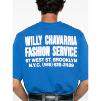 Willy Chavarria Blue T-Shirts & Vests - T-Shirts Men