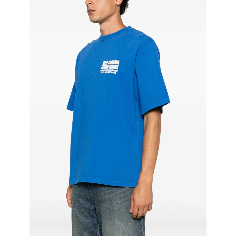 Willy Chavarria Blue T-Shirts & Vests - T-Shirts Men