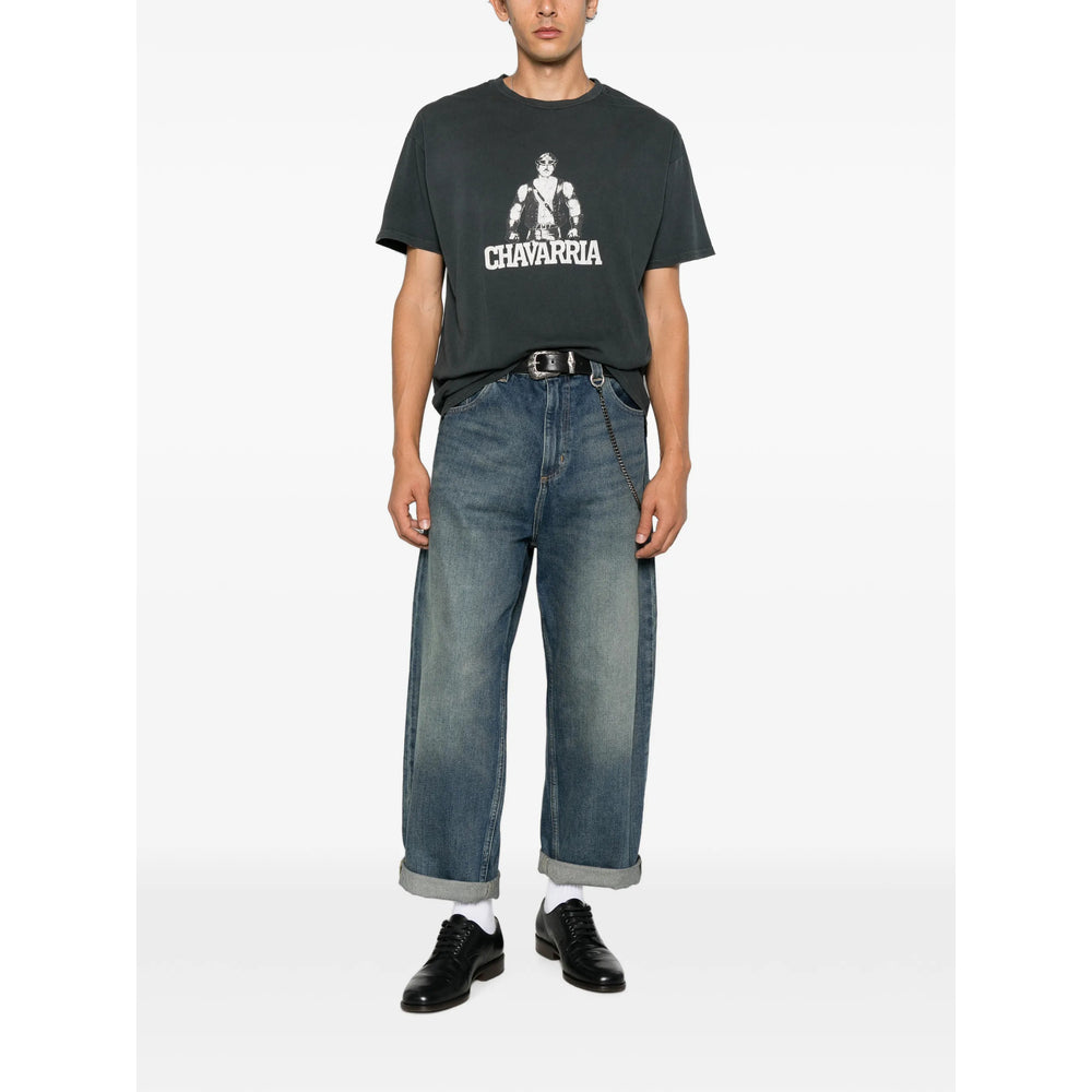 Willy Chavarria Grey T-Shirts & Vests - T-Shirts Men