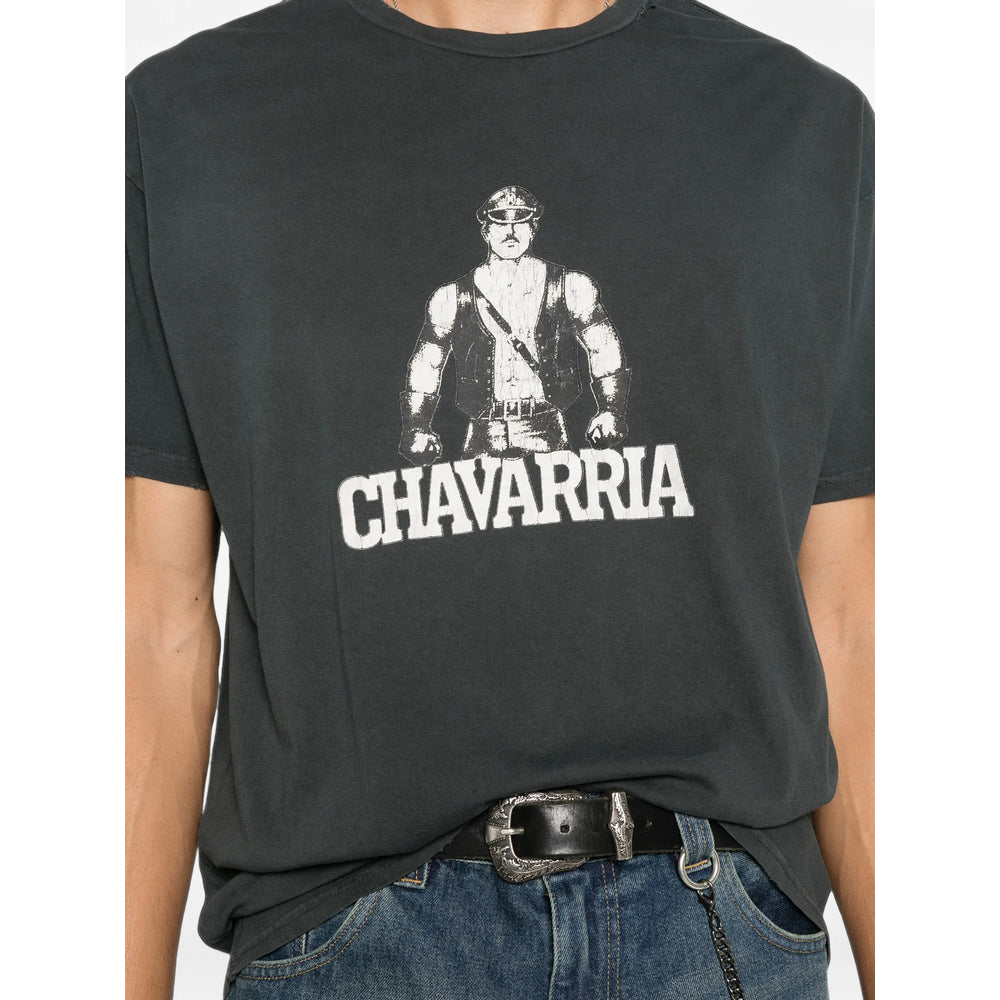 Willy Chavarria Grey T-Shirts & Vests - T-Shirts Men
