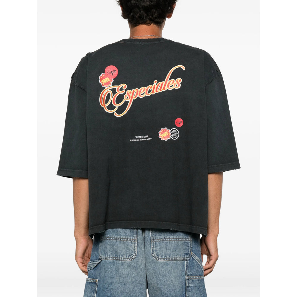 Willy Chavarria Black T-Shirts & Vests - T-Shirts Men