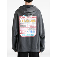 Willy Chavarria Grey Sweaters & Knitwear - Hoodies Men