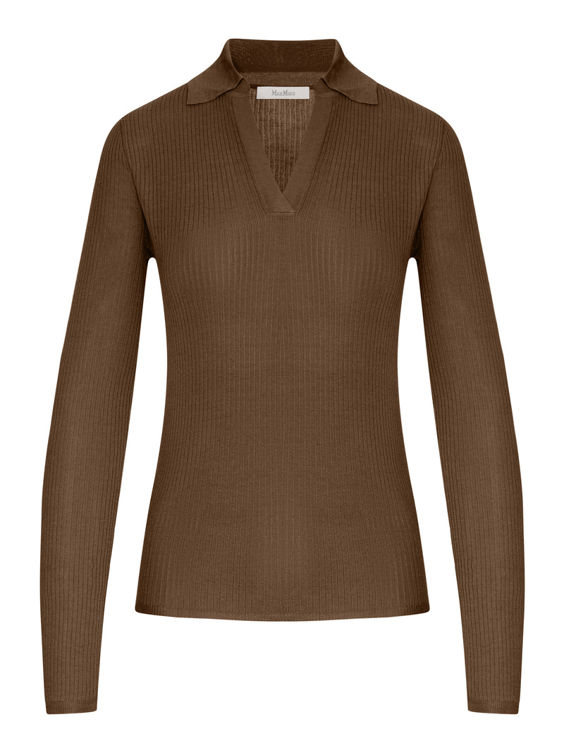 Max Mara Max Mara Women Cashmere And Silk Polo Sweater