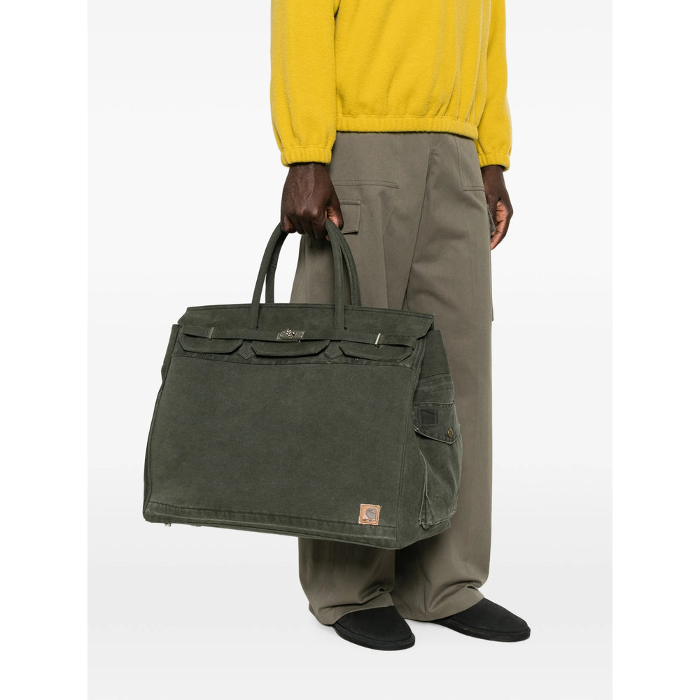 Another Chance Another Chance Green Tote Bags Men