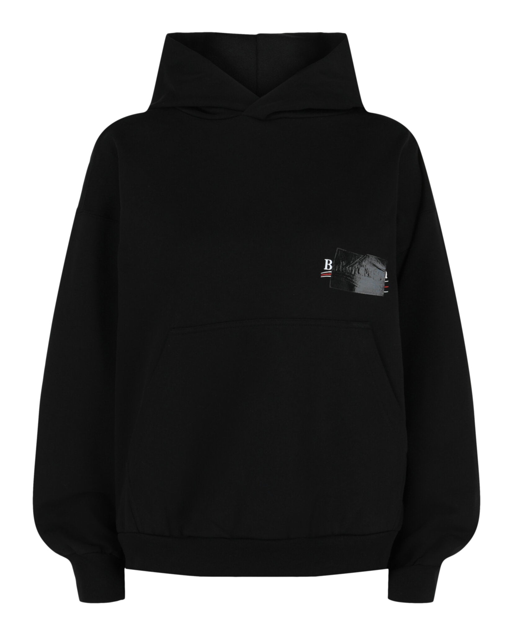 Balenciaga Balenciaga Womens Concealed Logo Hoodie