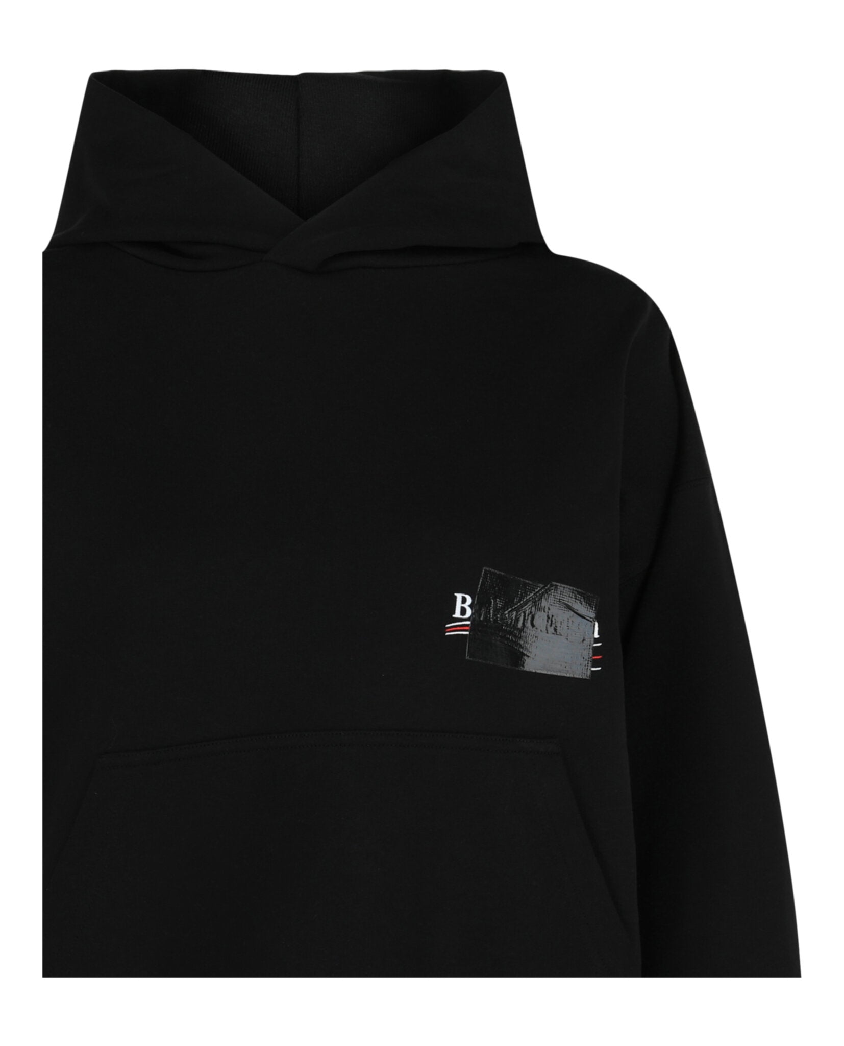 Balenciaga Balenciaga Womens Concealed Logo Hoodie